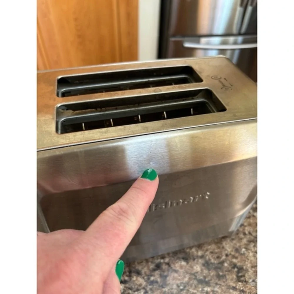 Cuisinart custom select CPT-620‎ silver brushed nickel finish toaster
